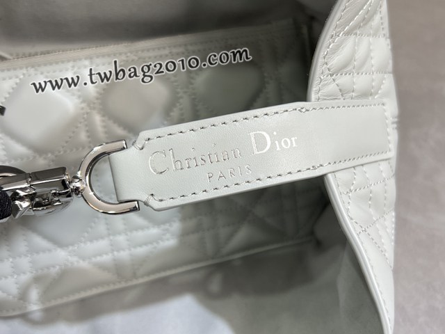 Dior专柜新款迪奥小号Toujours手袋牛皮超大藤格纹休闲女包 djfk1236